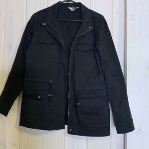 C&B light weight, drawstring jacket, size M, black
